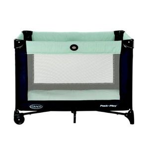 Graco pack and play in stratus-gently used